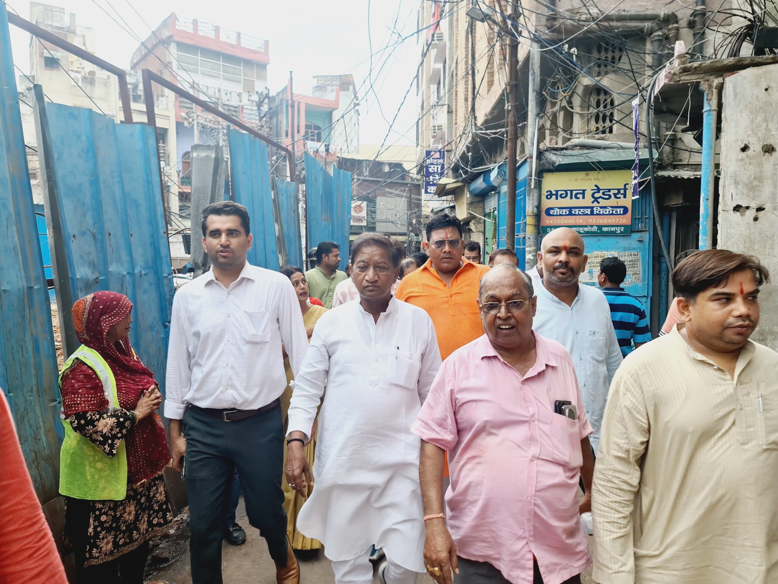 नगर आयुक्त ने सलिल विश्नोई संग देखीं समस्याएं दिया निस्तारण का आदेश