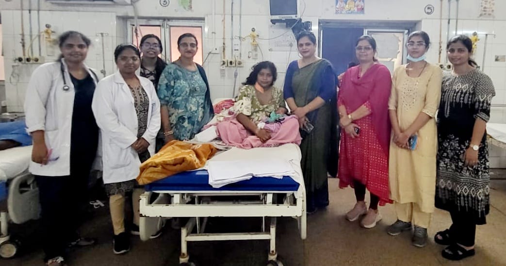 डपरेरी पेसमेकर डालने के बाद कराई डिलीवरी