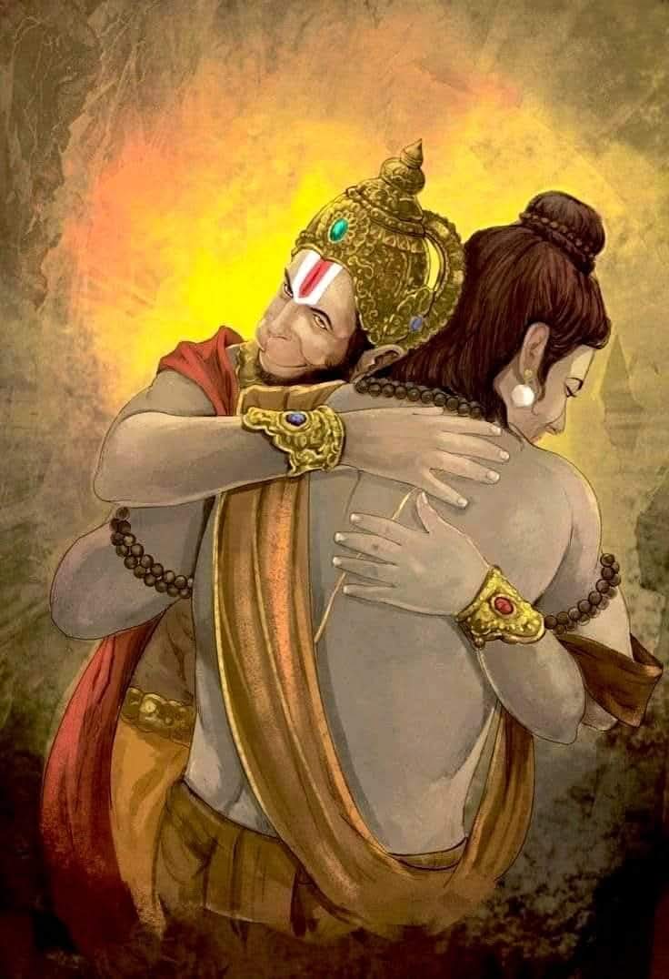 कुछ इस तरह थी भगवान राम और हनुमान जी की पहली मुलाकात