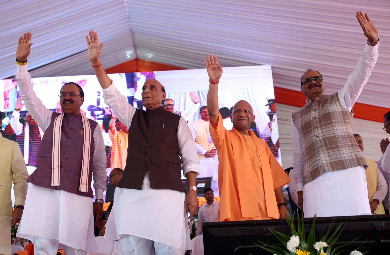 अहिंसा सर्वोच्च धर्म, लेकिन सुरक्षा के लिए खतरा पैदा करने वालों के प्रति अपनानी पड़ेगी हिंसाः मुख्यमंत्री