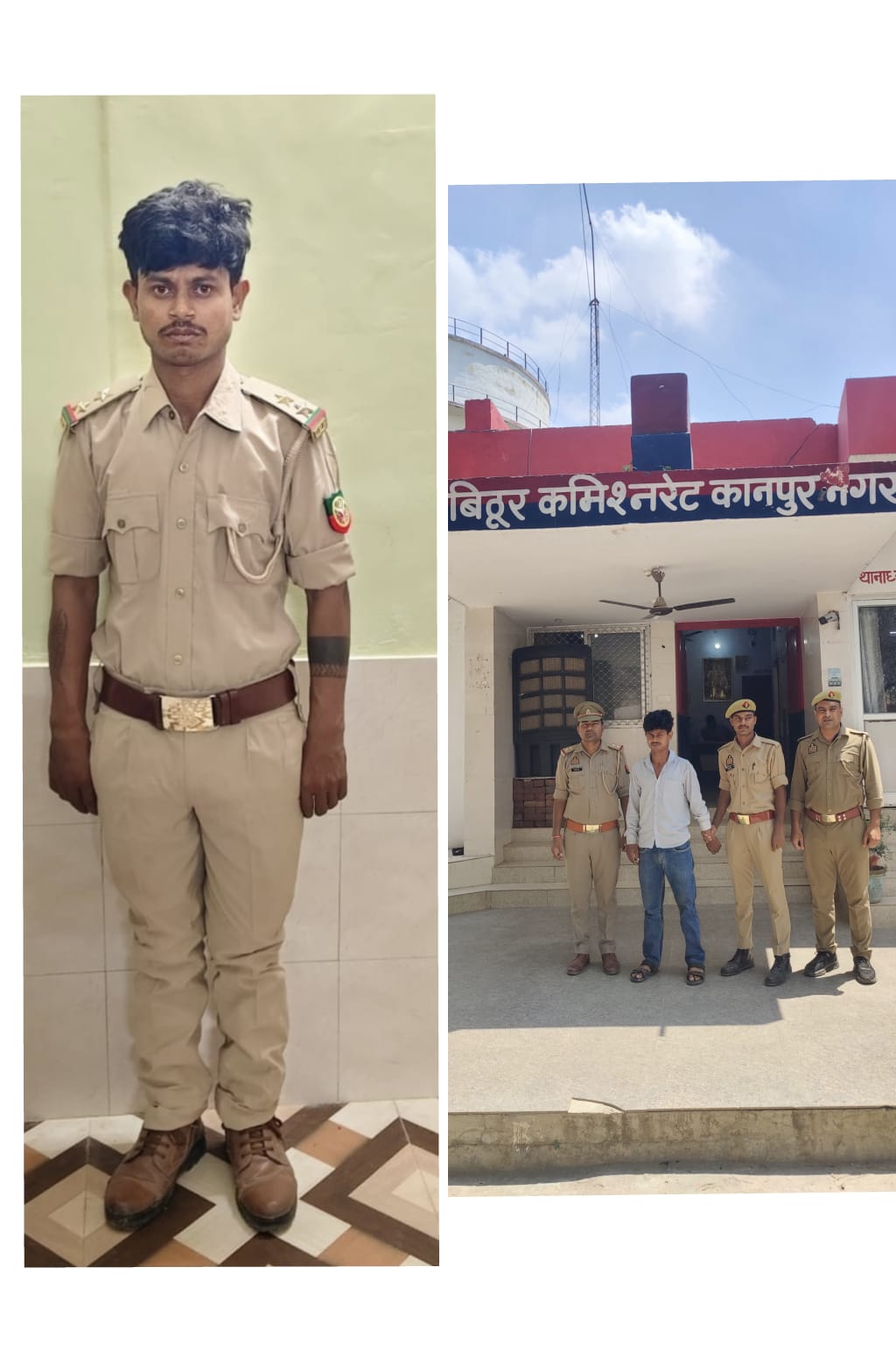 दरोगा बनकर करता था जालसाजी, फर्जी कार्ड बरामद