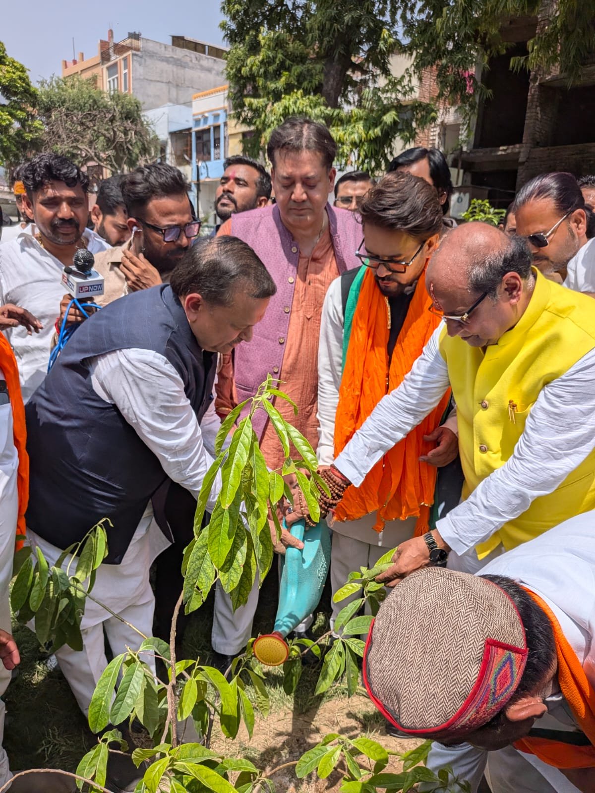 BJP: कनपुरियों का स्वागत देख गदगद हुए अनुराग ठाकुर